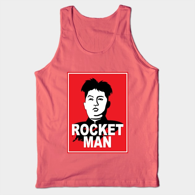 Rocket Man Kim Tank Top by Etopix